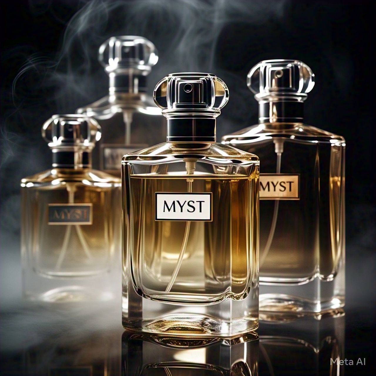 4 Larger Packs of Myst Scents 200ML